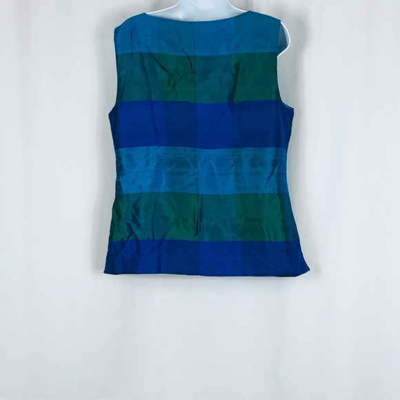 Talbots Silk sleeveless top NWT 12 - Picture 6 of 14
